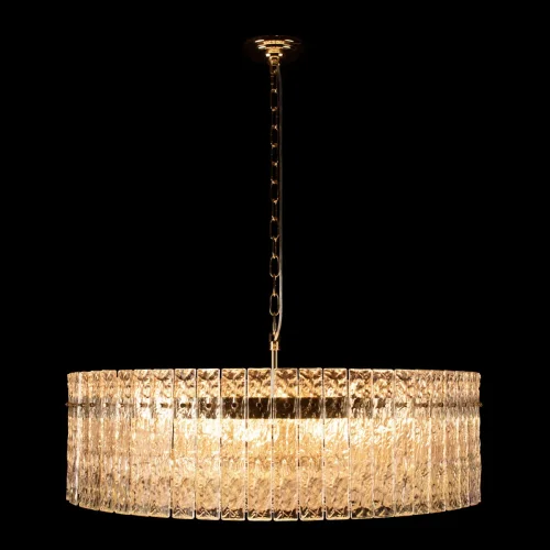 Люстра подвесная хрустальная Nevada 10297/800 French gold LOFT IT прозрачная на 18 ламп, основание золотое в стиле современный  фото 4