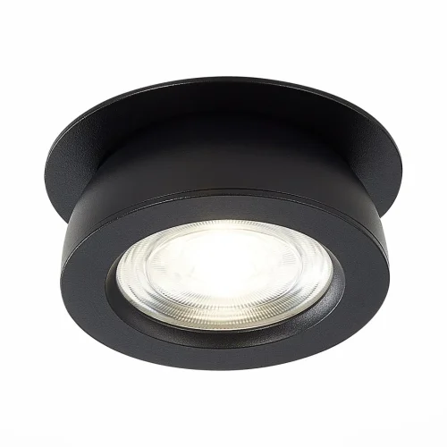 Светильник точечный LED St654 ST654.448.10 ST-Luce чёрный 1 лампа, основание чёрное в стиле хай-тек  фото 3
