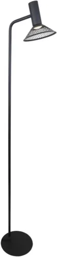 Торшер LED Metrics 4623-1F F-promo чёрный на 1 лампу, основание чёрное в стиле лофт 