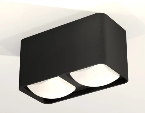 Светильник накладной Techno Spot XS XS7851022 Ambrella light чёрный 2 лампы, основание чёрное в стиле хай-тек современный прямоугольный фото 2