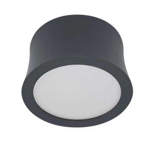 Светильник накладной LED Gower 6831 Mantra чёрный на 1 лампу, основание чёрное в стиле хай-тек современный круглый