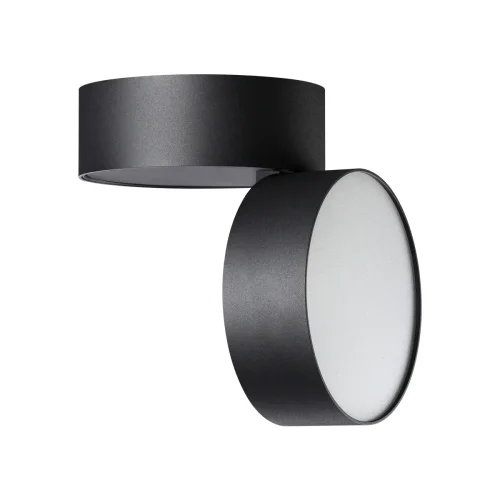 Светильник накладной LED Prometa 358750 Novotech чёрный 1 лампа, основание чёрное в стиле современный круглый фото 4