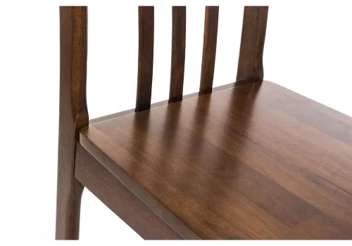 Стул Aron cappuccino деревянное сиденье 1582 Woodville, /, ножки/дерево/коричневый капучино, размеры - ****410*480 фото 6
