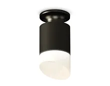 Светильник накладной Techno spot XS6302112 Ambrella light чёрный 1 лампа, основание чёрное в стиле современный круглый