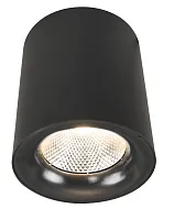 Светильник накладной LED Facile A5118PL-1BK Arte Lamp чёрный 1 лампа, основание чёрное в стиле современный круглый