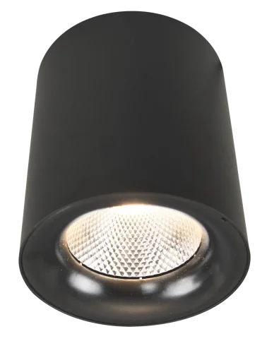 Светильник накладной LED Facile A5118PL-1BK Arte Lamp чёрный 1 лампа, основание чёрное в стиле модерн круглый