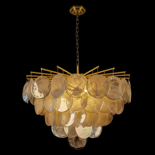 Люстра подвесная Лолли / Lolly 10492/800 Champagne LOFT IT шампань на 10 ламп, основание бронзовое в стиле современный фото 2 Люстра подвесная Лолли / Lolly 10492/800 Champagne LOFT IT шампань на 10 ламп, основание бронзовое в стиле современный фото 2