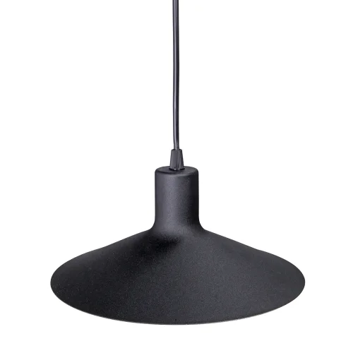 Светильник подвесной V4825-1/1S Vitaluce чёрный 1 лампа, основание чёрное в стиле арт-деко  фото 2