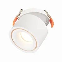 Светильник точечный LED St652 ST652.548.12 ST-Luce белый 1 лампа, основание белое в стиле современный хай-тек 