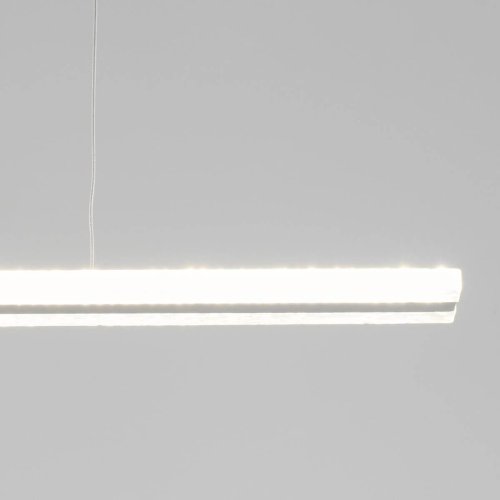 Светильник подвесной LED Holo V1940-PL Moderli серый 1 лампа, основание серое в стиле хай-тек линейный фото 3