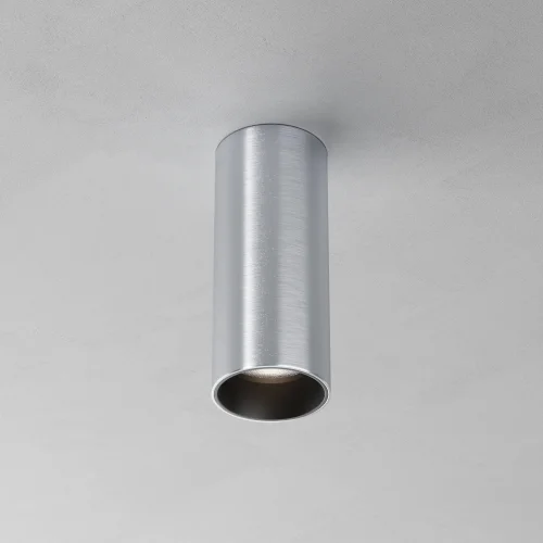 Светильник потолочный Фокус / FOCUS LED 12 Вт 4000 К 50° C056CL-L12W4K-W-PT Maytoni платина на 1 лампу, основание платина в стиле современный хай-тек трубочки фото 3 Светильник потолочный Фокус / FOCUS LED 12 Вт 4000 К 50° C056CL-L12W4K-W-PT Maytoni платина на 1 лампу, основание платина в стиле современный хай-тек трубочки фото 3