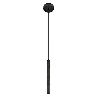 Светильник подвесной Эверест / Everest 10583C Black LOFT IT чёрный на 1 лампу, основание чёрное в стиле современный 