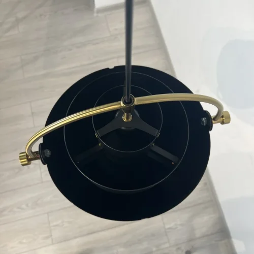 Светильник подвесной Weisdorff 123433-22 ImperiumLoft чёрный 1 лампа, основание латунь в стиле современный лофт арт-деко  фото 2
