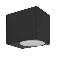 Настенный светильник Jabaga 900275 Eglo уличный IP44 чёрный 1 лампа, плафон чёрный в стиле современный GU10
