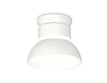 Светильник накладной XS8101046 Ambrella light белый 1 лампа, основание белое в стиле модерн хай-тек круглый
