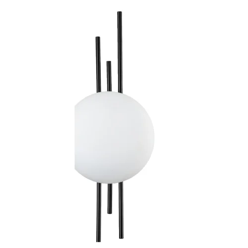 Бра LED Astro V000045L Indigo белый на 1 лампу, основание чёрное в стиле хай-тек современный фото 4