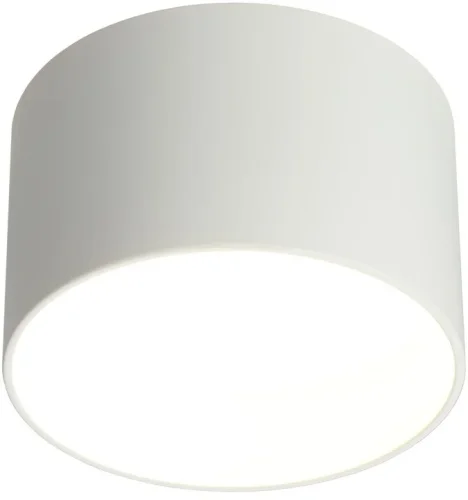 Светильник накладной LED Stezzano OML-100419-16 Omnilux белый на 1 лампу, основание белое в стиле современный 