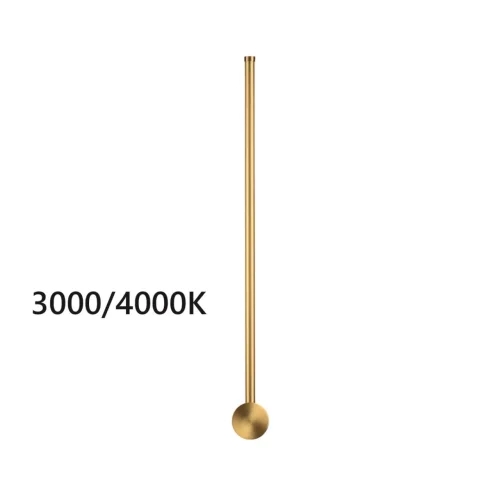 Бра LED Fillini 4335/12WGP Odeon Light золотой на 1 лампу, основание золотое в стиле современный хай-тек минимализм отражённый свет