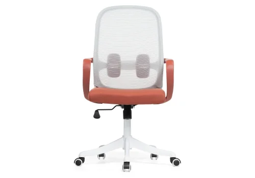 Компьютерное кресло Bust gray / red / white 15797 Woodville, серый красный/ткань, ножки/пластик/белый, размеры - *1110***600*600 фото 3