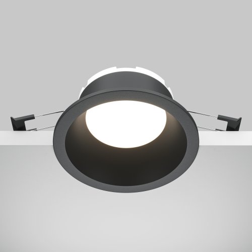 Светильник точечный Share DL126-GX53-B Maytoni чёрный на 1 лампу, основание чёрное в стиле современный круглый фото 6