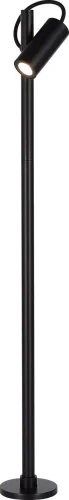 Ландшафтный светильник LED Poler SL9525.405.01 ST-Luce уличный IP54 чёрный на 1 лампу, плафон чёрный в стиле хай-тек современный LED