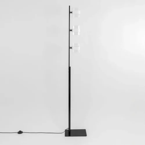 Торшер Вирта CL139932 Citilux  прозрачный 3 лампы, основание чёрное в стиле современный
 фото 7