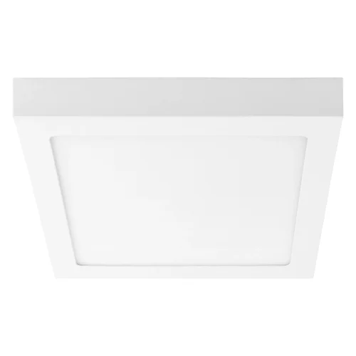 Светильник накладной LED Zocco Qua 324124 Lightstar белый на 1 лампу, основание белое в стиле современный квадратный