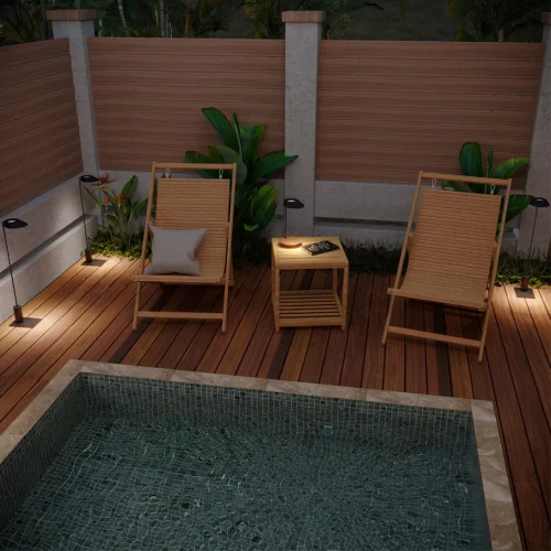Уличная настольная лампа LED диммируемая сенсорная Elegance 359407 Novotech уличный IP54 коричневый на 1 лампу, плафон чёрный в стиле современный LED фото 2