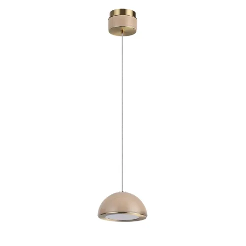 Светильник подвесной Lulu 5453/6L Odeon Light бежевый на 1 лампу, основание античное бронза латунь в стиле современный скандинавский Светильник подвесной Lulu 5453/6L Odeon Light бежевый на 1 лампу, основание античное бронза латунь в стиле современный скандинавский