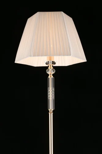 Торшер Silvian APL.719.05.01 Aployt  белый 1 лампа, основание золотое в стиле классический
 фото 3