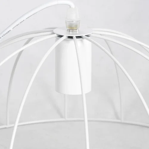 Светильник подвесной Lattice GRLSP-8214 Lussole без плафона 1 лампа, основание белое в стиле современный  фото 3