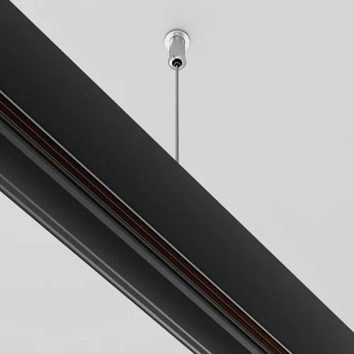 Тросовый подвес Magnetic track system TRA034SW-2B Maytoni серебряный в стиле хай-тек современный для светильников серии Magnetic track system Exility подвесной exility тонкая магнитная магнитный фото 2