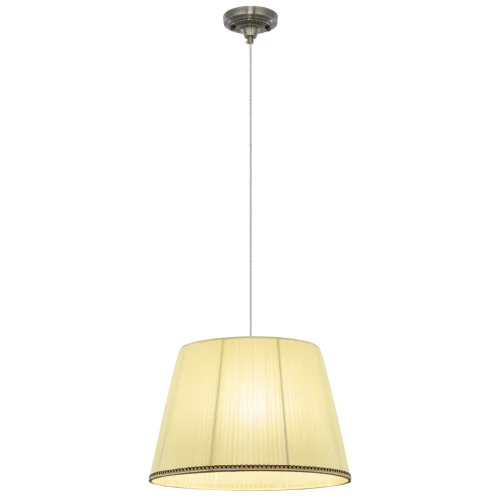 Светильник подвесной Вена CL402033 Citilux бежевый 1 лампа, основание бронзовое в стиле классический прованс  фото 3