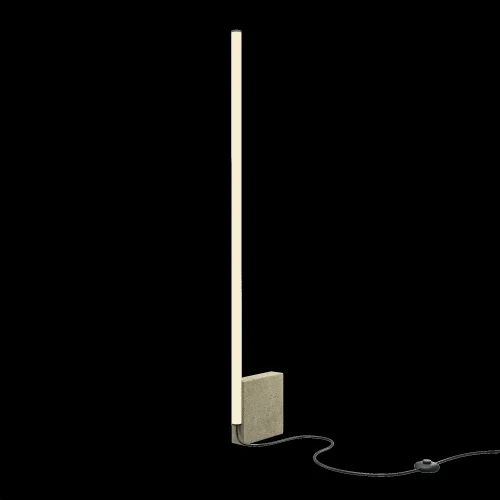 Торшер LED Solid MOD277FL-L24GR3K Maytoni белый на 1 лампу, основание серое в стиле современный хай-тек минимализм фото 8