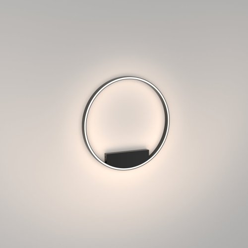Светильник потолочный LED Rim MOD058CL-L35BK Maytoni чёрный 1 лампа, основание чёрное в стиле минимализм современный  фото 5