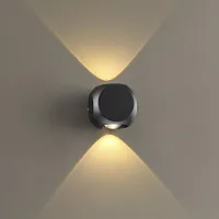 Бра LED Miko 4222/4WL Odeon Light чёрный 1 лампа, основание чёрное в стиле хай-тек современный 