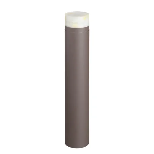 Парковый светильник ЛЕД Candela 7190/10GL Odeon Light уличный IP65 коричневый на 1 лампу, плафон бежевый в стиле хай-тек ЛЕД Парковый светильник ЛЕД Candela 7190/10GL Odeon Light уличный IP65 коричневый на 1 лампу, плафон бежевый в стиле хай-тек ЛЕД
