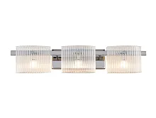 Бра 4533/A chrome Newport прозрачный 3 лампы, основание хром в стиле американский современный классический 