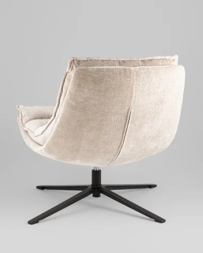 Кресло лаунж Lazy, бежевый УТ000041731 Stool Group, /, ножки//, размеры - *****мм фото 7