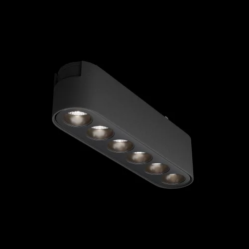 Трековый светильник LED Magnetic track system Radity TR082-1-6W4K-M-B Maytoni чёрный для шинопроводов серии Magnetic track system Radity чёрный фото 10