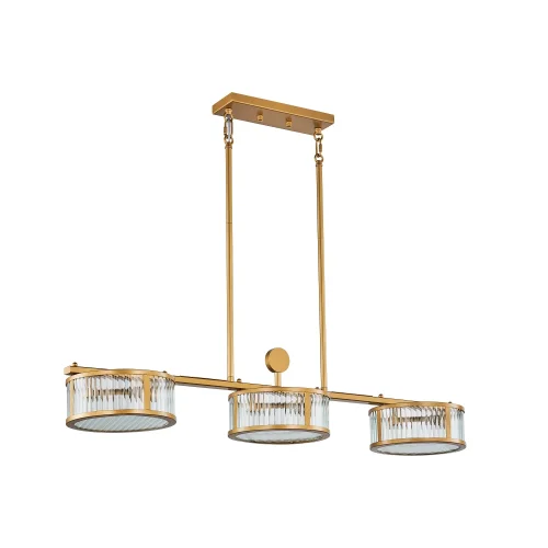 Светильник подвесной Radiales 3099-6P Favourite прозрачный 6 ламп, основание золотое в стиле классический  фото 2