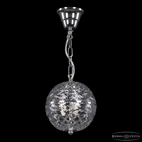 Светильник подвесной 5479/17 Ni Clear/M-1F Bohemia Ivele Crystal прозрачный 3 лампы, основание никель в стиле классический 