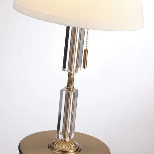 Настольная лампа London 4894/1T Odeon Light белая 1 лампа, основание бронзовое металл в стиле классический  фото 3