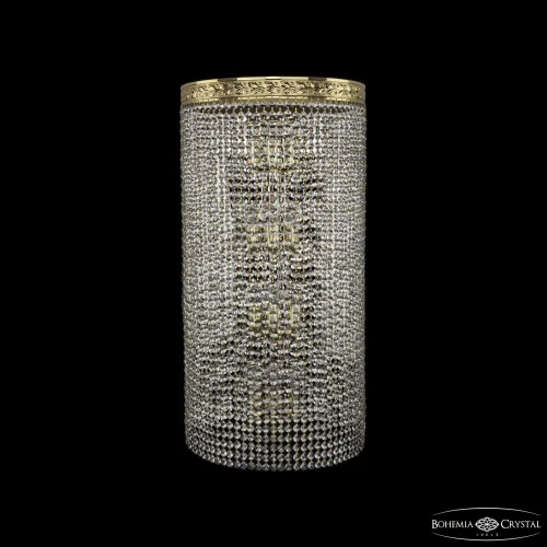 Бра 83401B/40IV-75 G R Bohemia Ivele Crystal прозрачный на 12 ламп, основание золотое в стиле современный классический r