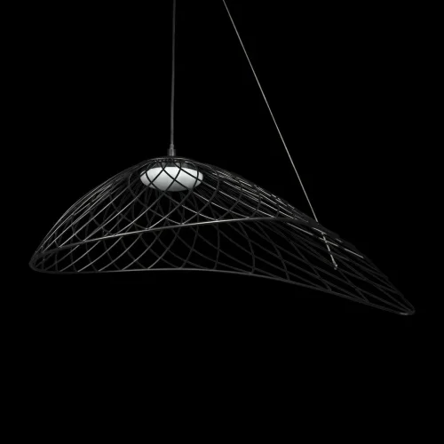 Светильник подвесной LED Tressage 10127/760 Black LOFT IT чёрный 1 лампа, основание чёрное в стиле современный  фото 6
