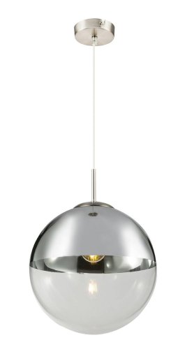 Светильник подвесной Varus 15854 Globo хром 1 лампа, основание матовое никель в стиле современный шар
