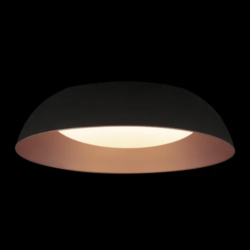Светильник потолочный LED Cappello 10229 Black LOFT IT белый чёрный бронзовый 1 лампа, основание чёрное в стиле современный  фото 2