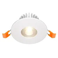 Светильник точечный LED Zen DL038-2-L7W Maytoni белый 1 лампа, основание белое в стиле современный 