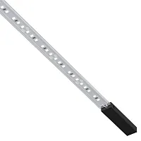 Трековый светильник LED Flex Magnetic track system Elasity TR160-1-100W3K-10B Maytoni прозрачный для шинопроводов серии Magnetic track system Elasity чёрный