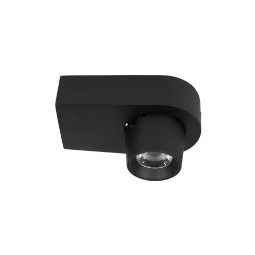 Светильник накладной LED Quiet 10320 Black LOFT IT чёрный 1 лампа, основание чёрное в стиле современный хай-тек прямоугольный фото 3